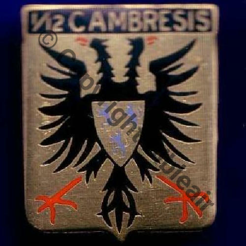 A1016 EC.1.12 CAMBRESIS CAMBRAI  DrP+Bol Embouti Guilloche 